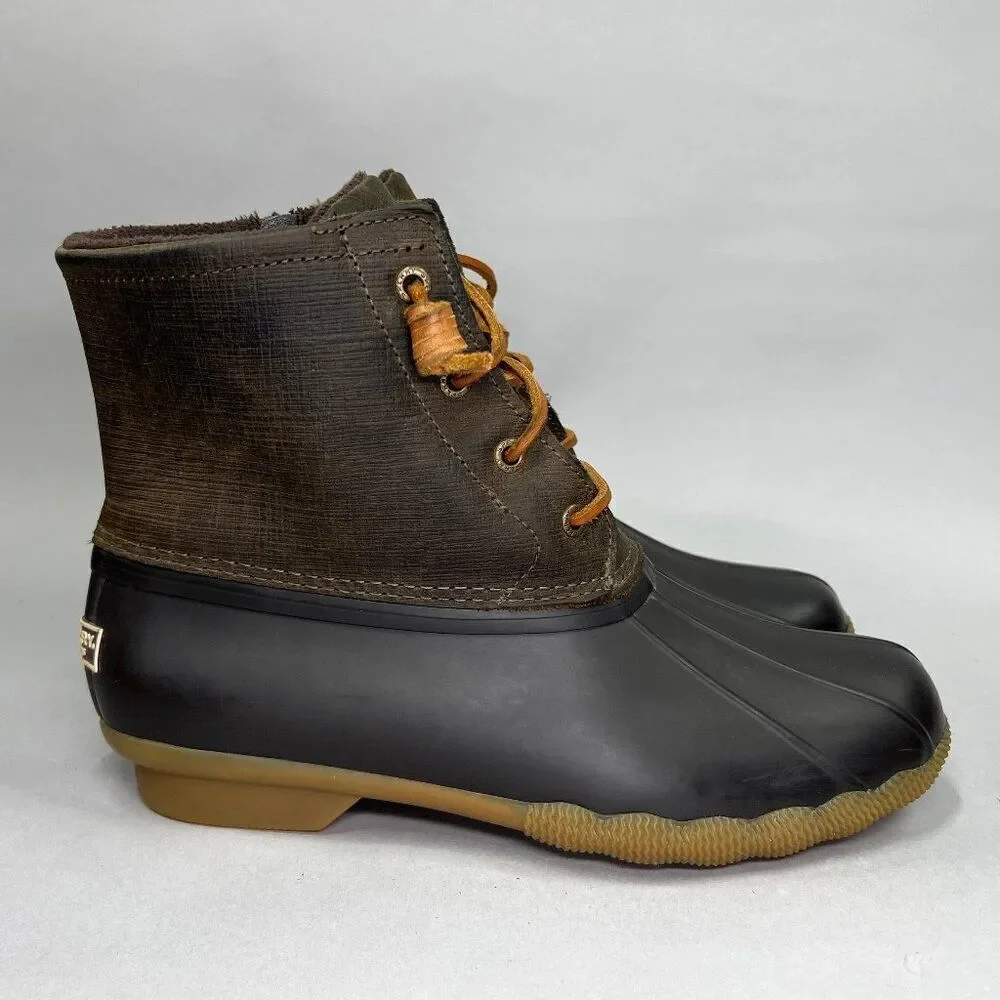 Sperry‎ Women's Size 9.5 Saltwater Duck Boots